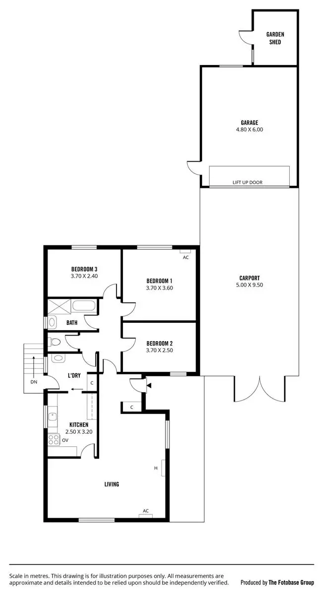 Floorplan of Homely house listing, 4 Palma Court, Hackham West SA 5163