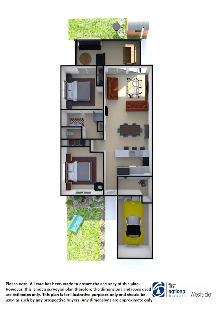 Floorplan of Homely apartment listing, 12/5 Spalding Crescent, Goodna QLD 4300