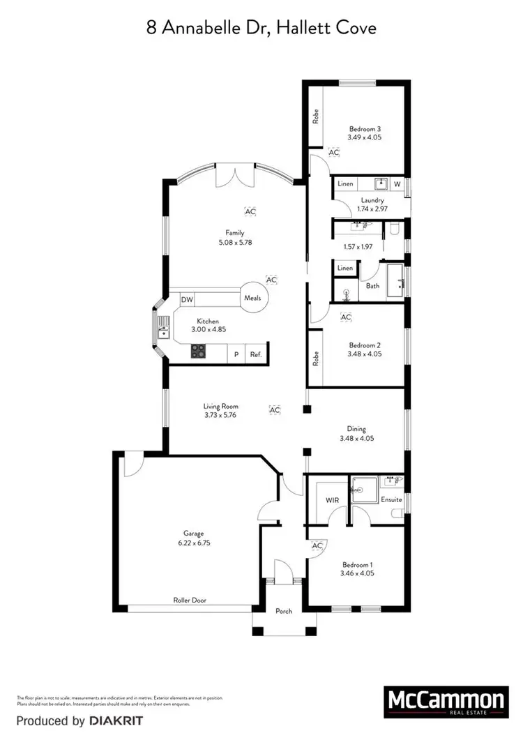 Floorplan of Homely house listing, 8 Annabelle Drive, Hallett Cove SA 5158