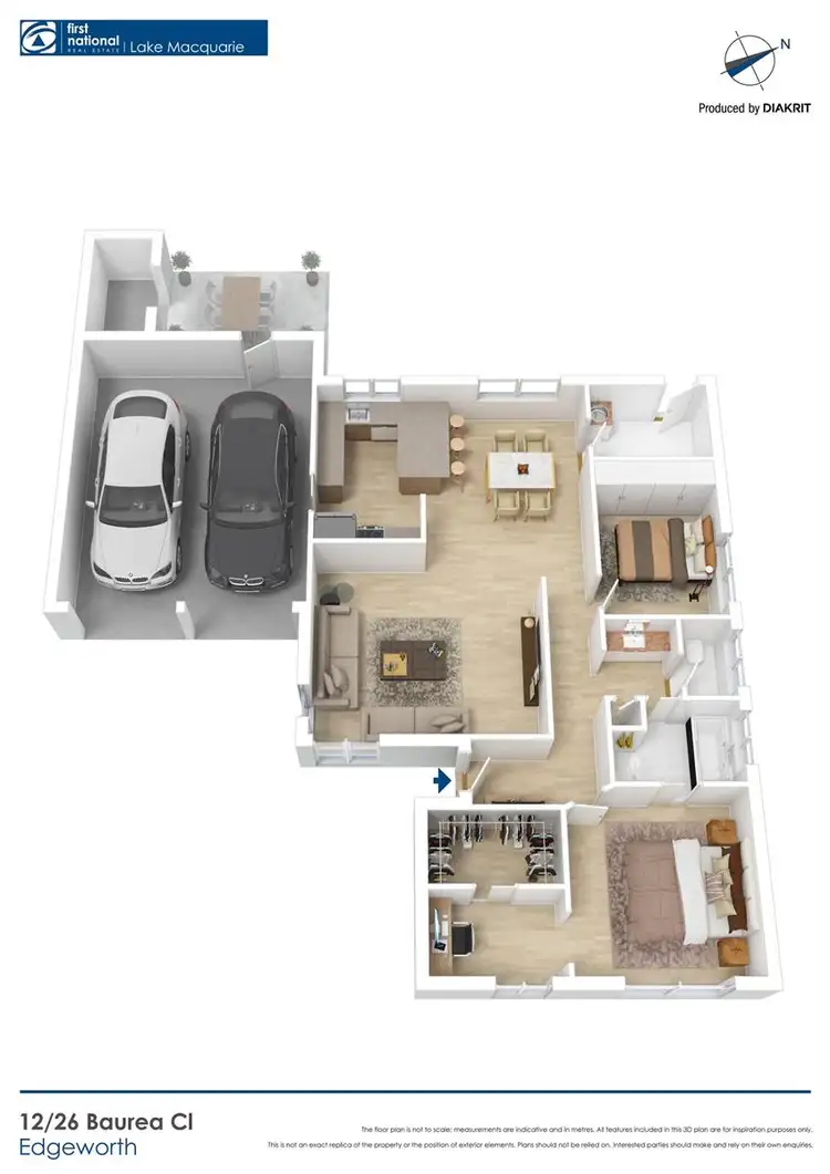 Floorplan of Homely house listing, 12/26 Baurea Close, Edgeworth NSW 2285