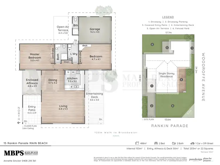 Floorplan of Homely house listing, 15 Rankin Parade, Main Beach QLD 4217