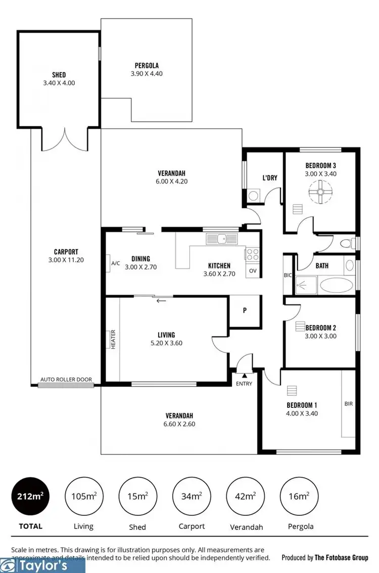 Floorplan of Homely semi-detached listing, 4 Balkara Road, Para Hills West SA 5096