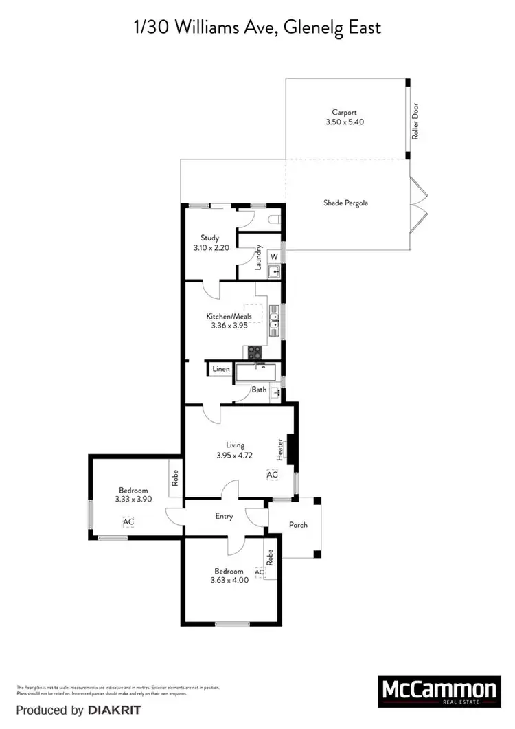 Floorplan of Homely house listing, 1/30 Williams Avenue, Glenelg East SA 5045