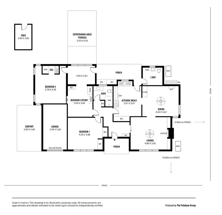 Floorplan of Homely house listing, 25 Fife Avenue, Torrens Park SA 5062