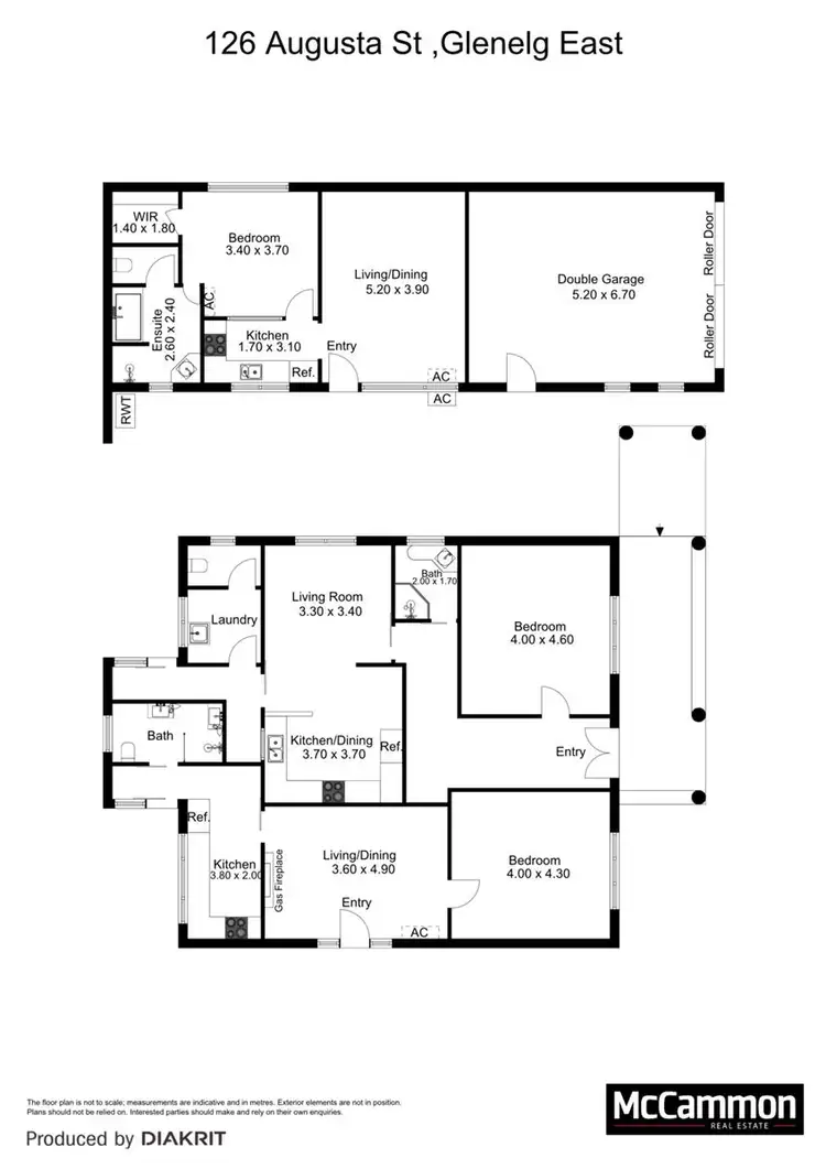 Floorplan of Homely house listing, 126 Augusta Street, Glenelg East SA 5045