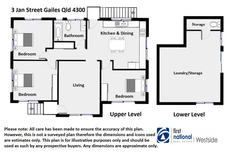 Floorplan of Homely house listing, 3 Jan Street, Gailes QLD 4300