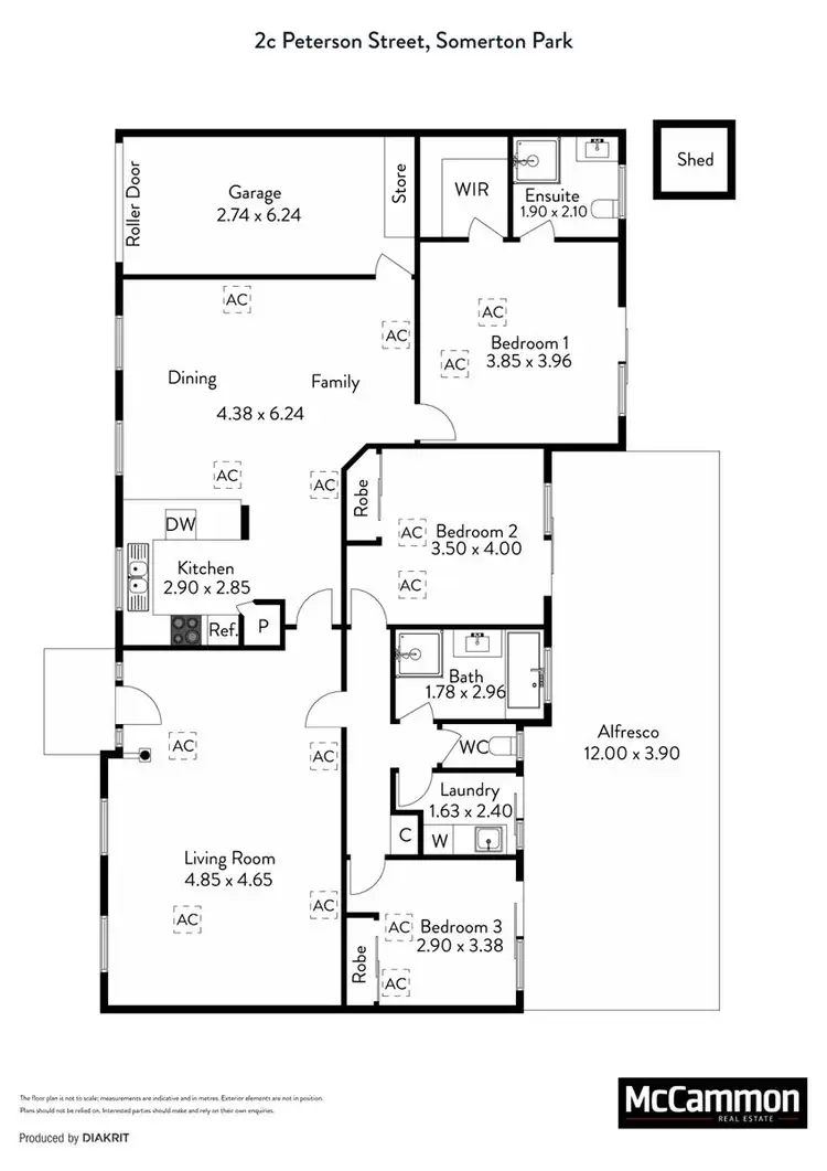 Floorplan of Homely house listing, 2c Peterson Street, Somerton Park SA 5044