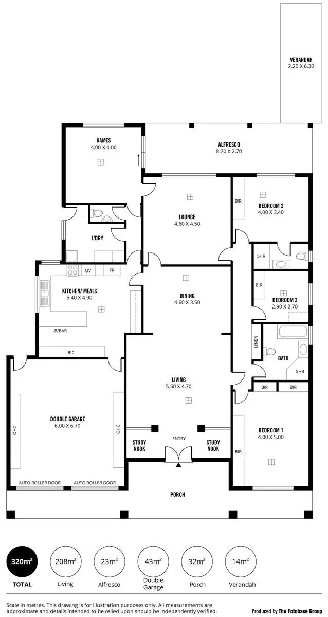 Floorplan of Homely house listing, 61 Swan Circuit, Mawson Lakes SA 5095