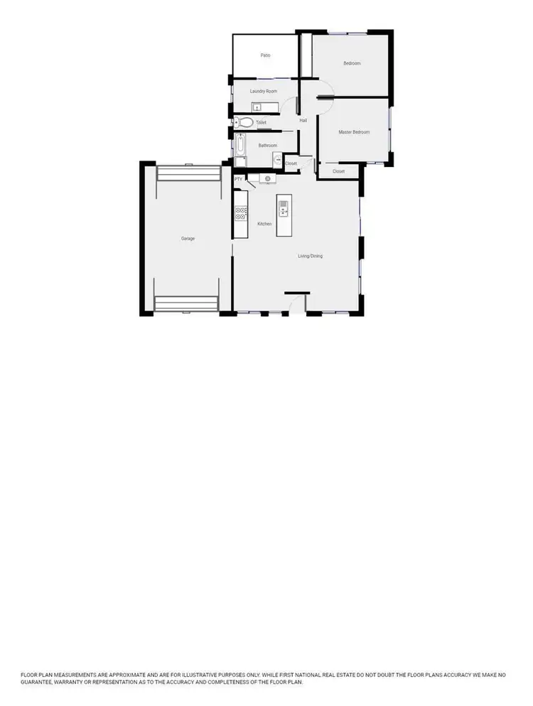 Floorplan of Homely townhouse listing, 10 Hunter Street, West Wodonga VIC 3690