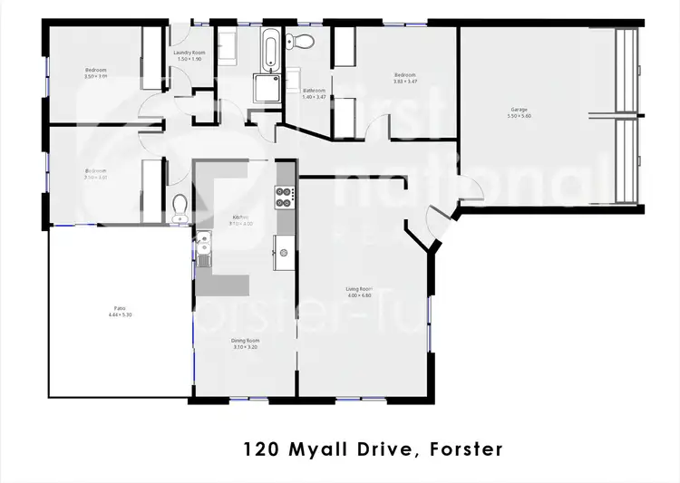 Floorplan of Homely house listing, 120 Myall Drive, Forster NSW 2428