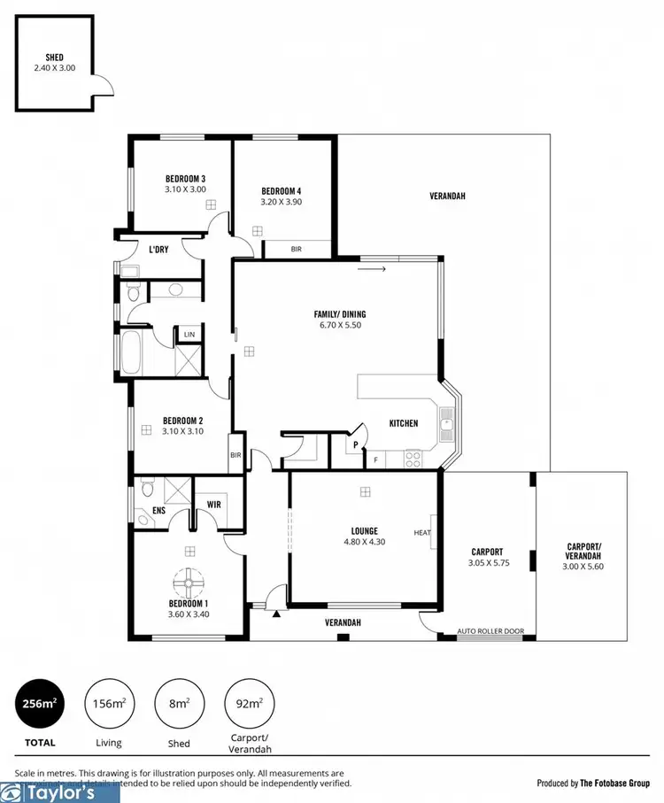 Floorplan of Homely house listing, 24 Holmeswood Court, Para Hills West SA 5096