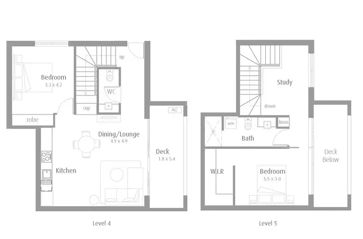 Floorplan of Homely unit listing, 504/2-14 Seventh Street, Bowden SA 5007