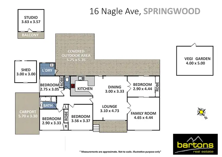 Floorplan of Homely house listing, 16 Nagle Avenue, Springwood NSW 2777