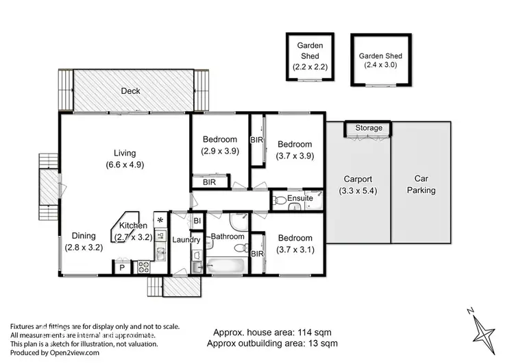 Floorplan of Homely house listing, 2/90 Main Street, Huonville TAS 7109