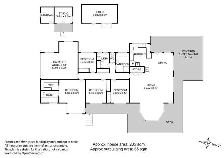 Floorplan of Homely house listing, 24 Heriots Rise, Franklin TAS 7113