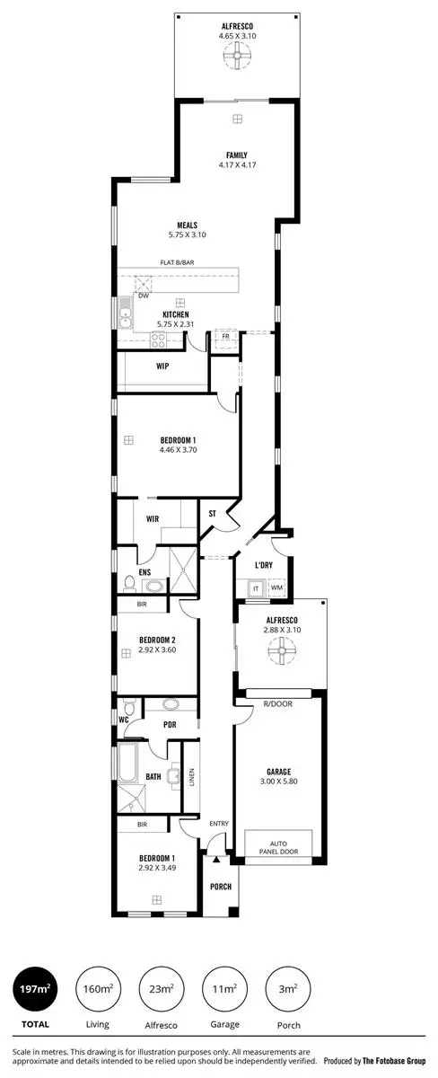 Floorplan of Homely house listing, 97B Winchester Street, Salisbury East SA 5109