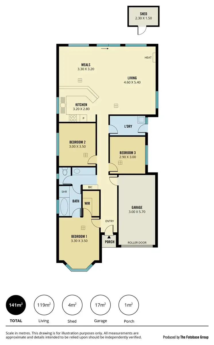 Floorplan of Homely house listing, 32 Jacaranda Drive, Craigmore SA 5114