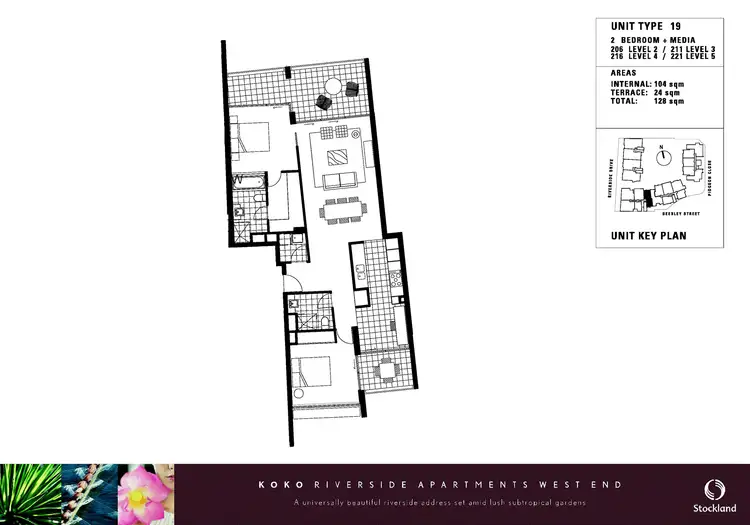 Floorplan of Homely apartment listing, 216/10 Pidgeon Close, West End QLD 4101
