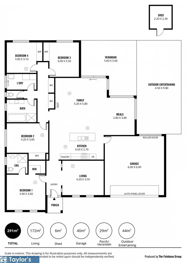Floorplan of Homely house listing, 3 Portsea Crescent, Burton SA 5110