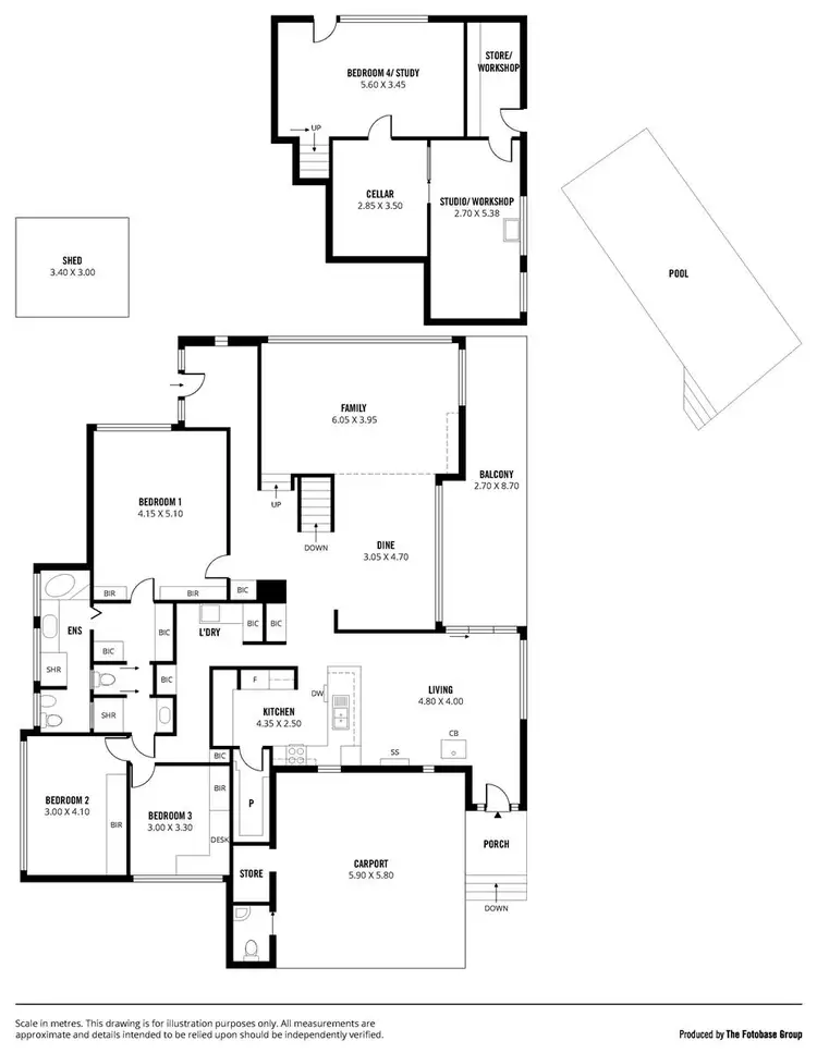 Floorplan of Homely house listing, 7 Everard Street, Glen Osmond SA 5064