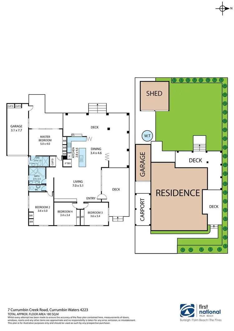Floorplan of Homely house listing, 7 Currumbin Creek Road, Currumbin Waters QLD 4223