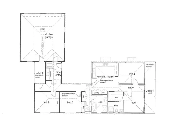 Floorplan of Homely house listing, 129 High Street, Koroit VIC 3282