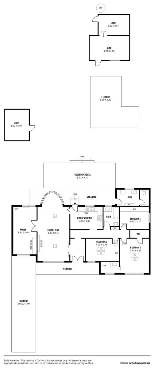 Floorplan of Homely house listing, 161 Chandlers Hill Road, Happy Valley SA 5159