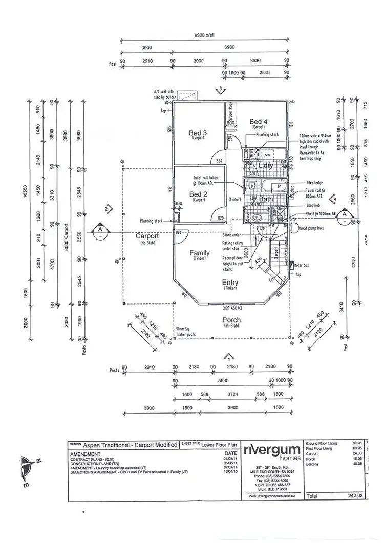 Floorplan of Homely house listing, 51A Clinton Road, Maitland SA 5573