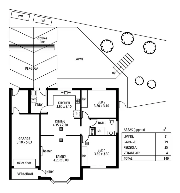 Floorplan of Homely house listing, 3/1262 Grand Junction Road, Hope Valley SA 5090
