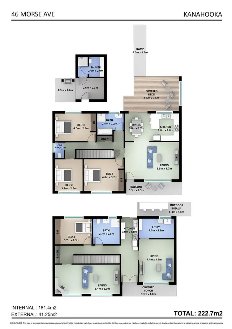 Floorplan of Homely house listing, 46 Morse Avenue, Kanahooka NSW 2530