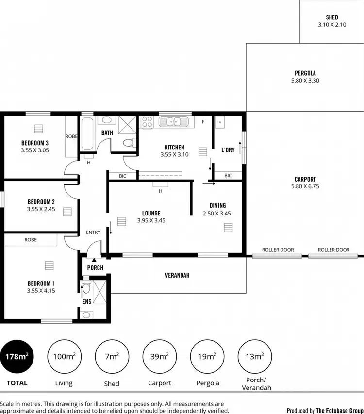 Floorplan of Homely house listing, 3 Dragon Street, Hillcrest SA 5086