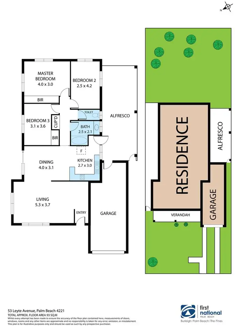 Floorplan of Homely house listing, 53 Leyte Avenue, Palm Beach QLD 4221