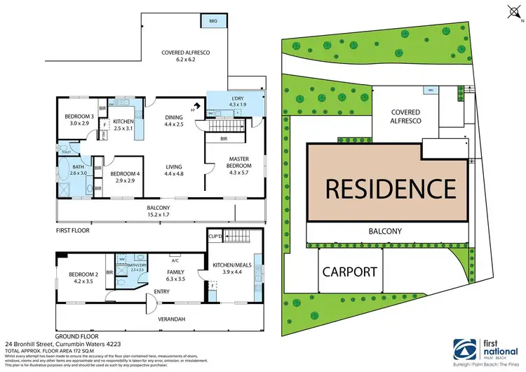 Floorplan of Homely house listing, 24 Bronhill Street, Currumbin Waters QLD 4223