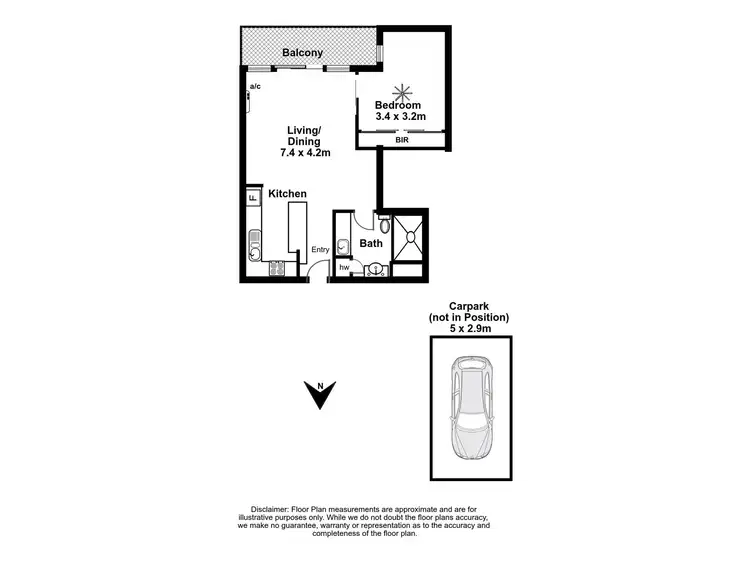 Floorplan of Homely apartment listing, 39/1 Chappell Drive, Glenelg SA 5045