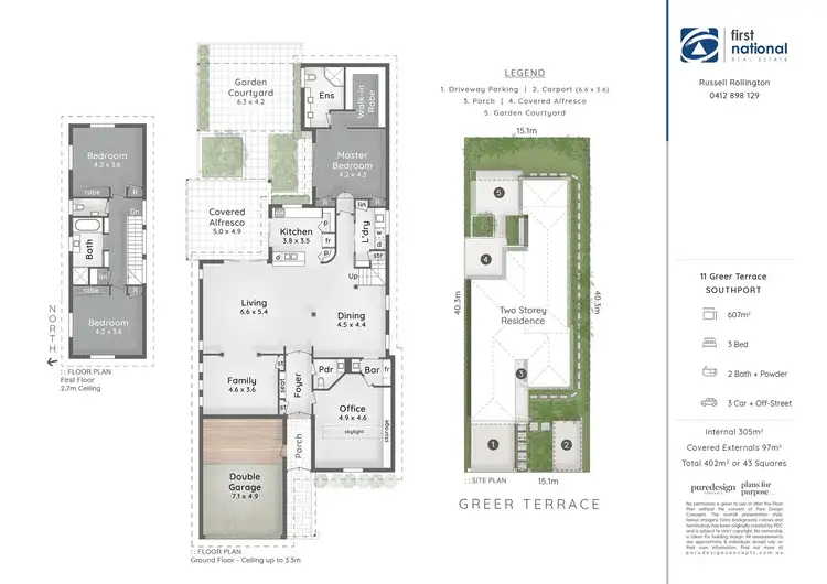 Floorplan of Homely house listing, 11 Greer Terrace, Southport QLD 4215
