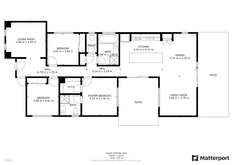 Floorplan of Homely house listing, 64 Leicester Street, Mildura VIC 3500
