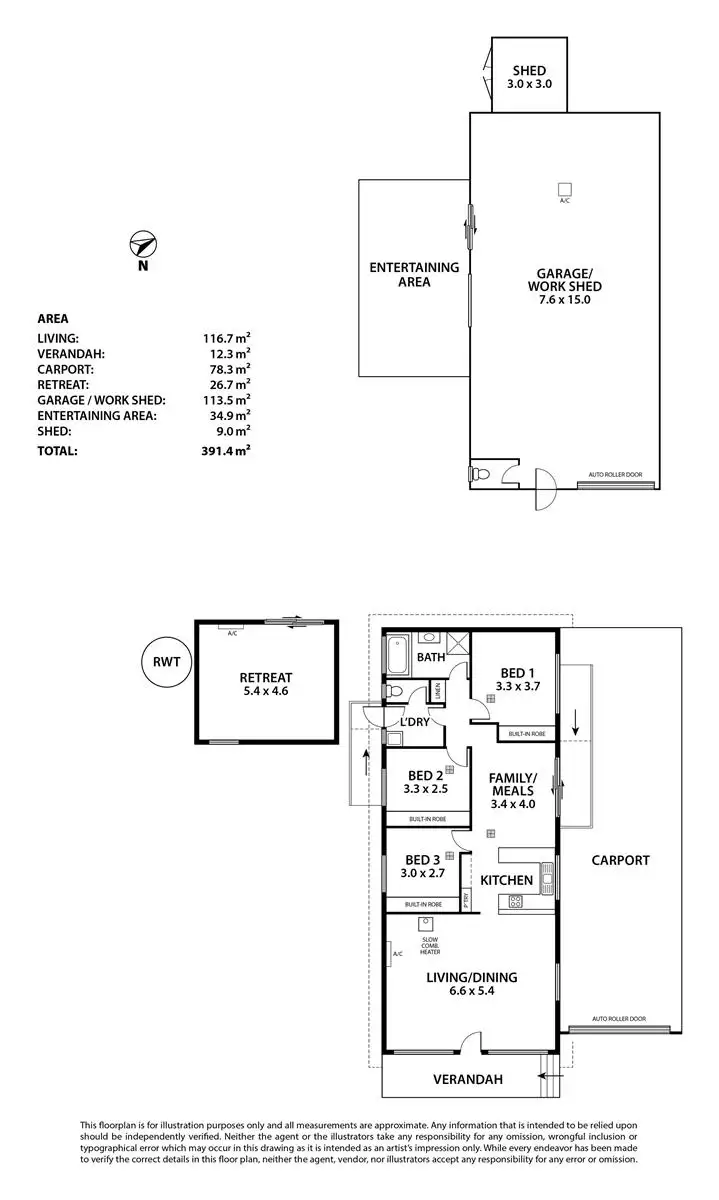 Floorplan of Homely house listing, 21 Philip Street, Mannum SA 5238