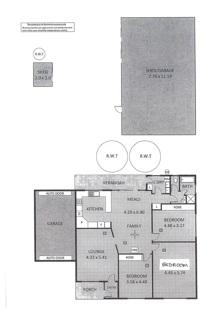 Floorplan of Homely house listing, 18 South Terrace, Balgowan SA 5573