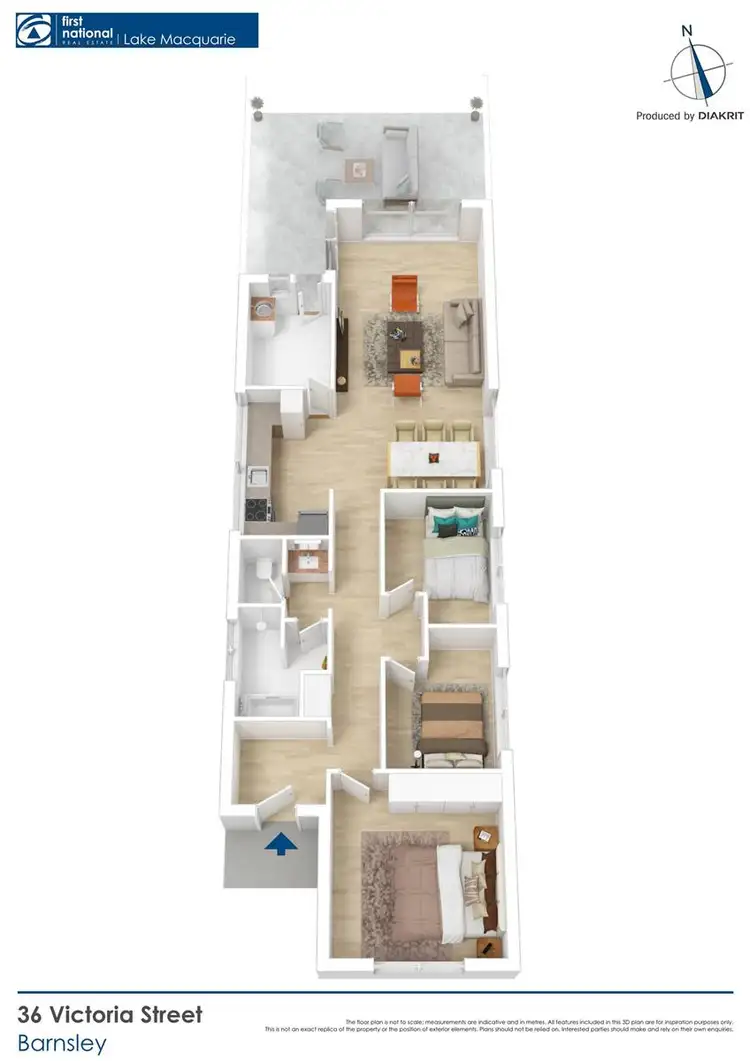 Floorplan of Homely house listing, 36 Victoria Street, Barnsley NSW 2278