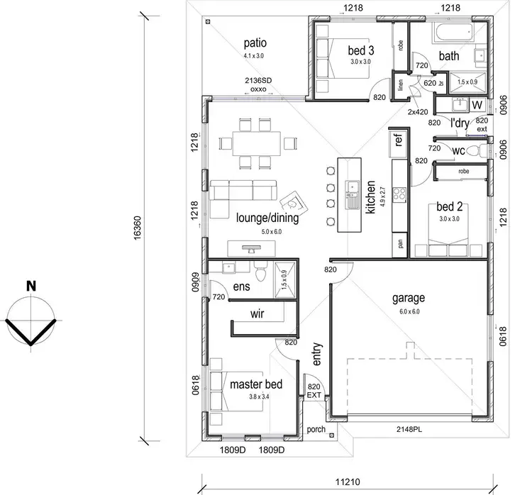 Floorplan of Homely house listing, 19 Auburn Street, Biloela QLD 4715