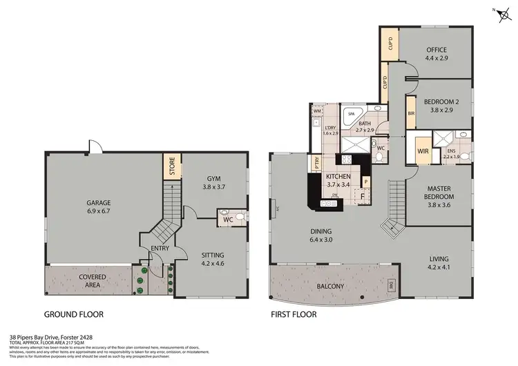 Floorplan of Homely house listing, 38 Pipers Bay Drive, Forster NSW 2428