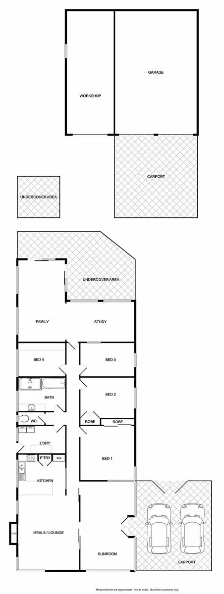 Floorplan of Homely house listing, 446 Parnall Street, Lavington NSW 2641