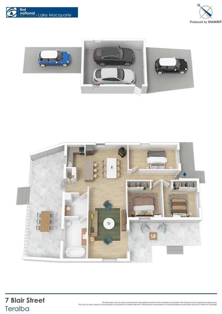 Floorplan of Homely house listing, 7 Blair Street, Teralba NSW 2284