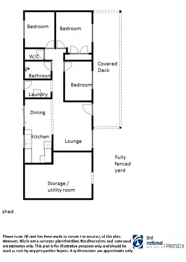 Floorplan of Homely house listing, 6 Hillier Street, Goodna QLD 4300