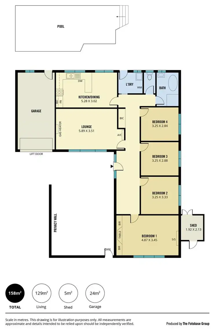 Floorplan of Homely house listing, 167 Milne Road, Modbury North SA 5092