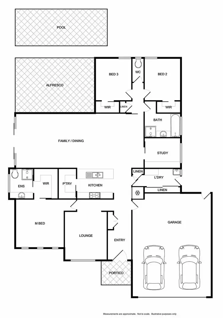 Floorplan of Homely house listing, 12 Pro Hart Drive, Baranduda VIC 3691
