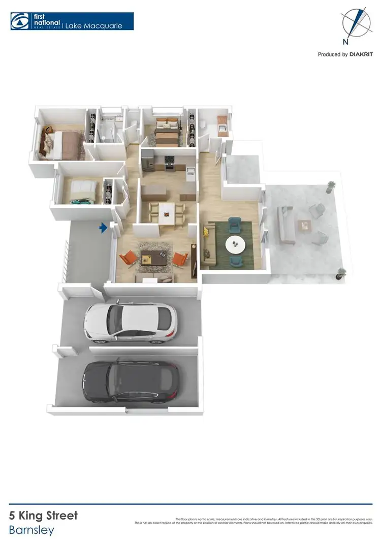Floorplan of Homely house listing, 5 King Street, Barnsley NSW 2278