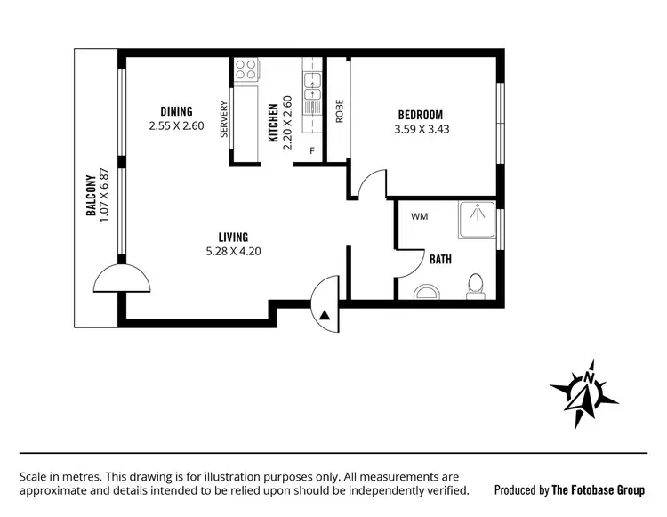 Floorplan of Homely unit listing, 7/21 Moorhouse Avenue, Myrtle Bank SA 5064