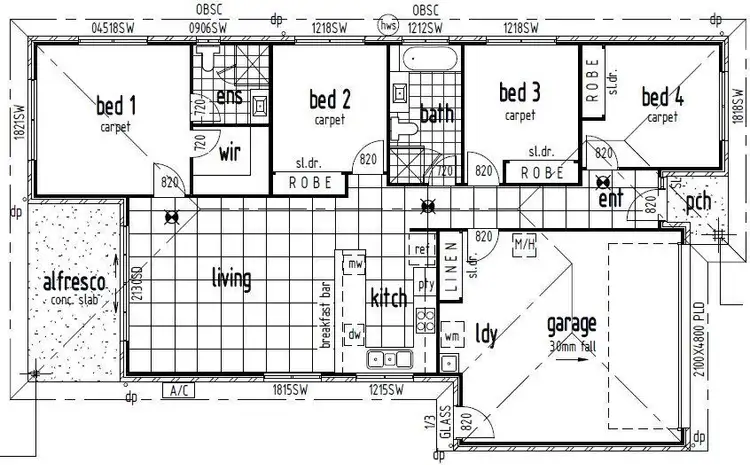 Floorplan of Homely house listing, 33 Bluestone Drive, Logan Reserve QLD 4133