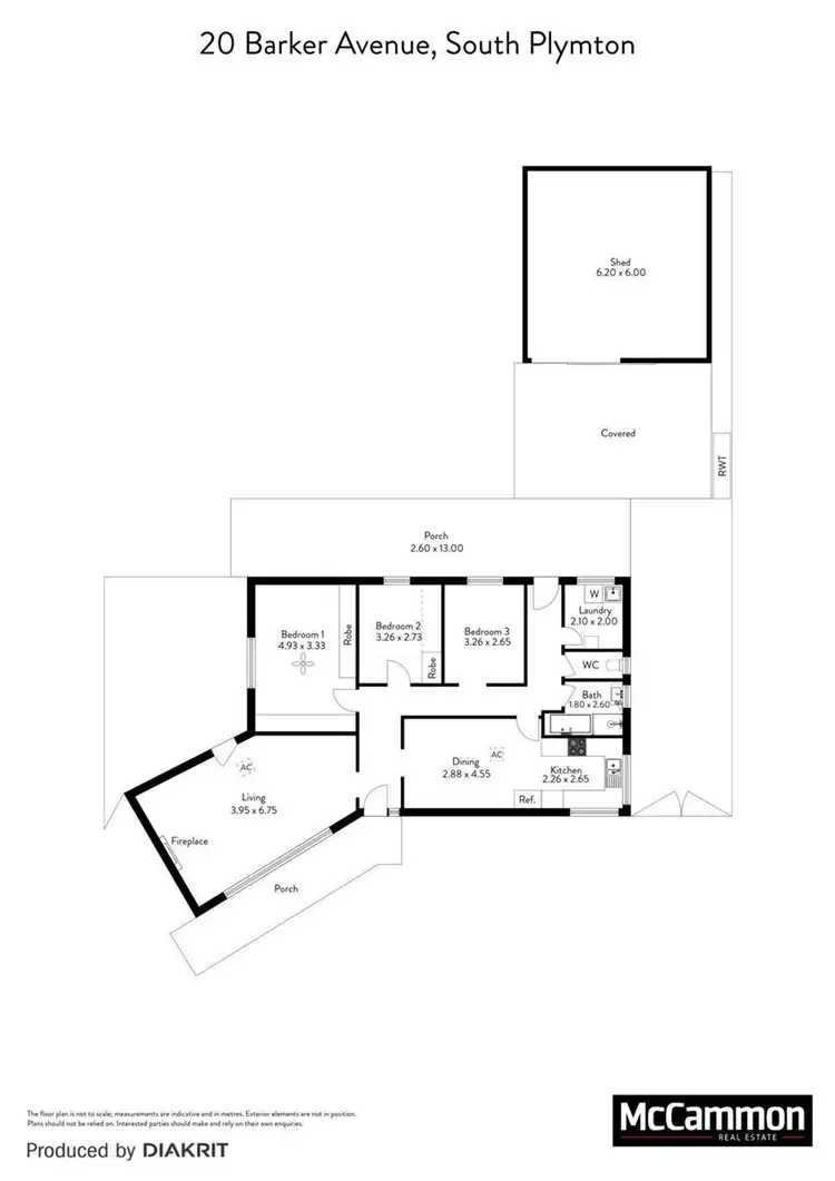 Floorplan of Homely house listing, 20 Barker Avenue, South Plympton SA 5038